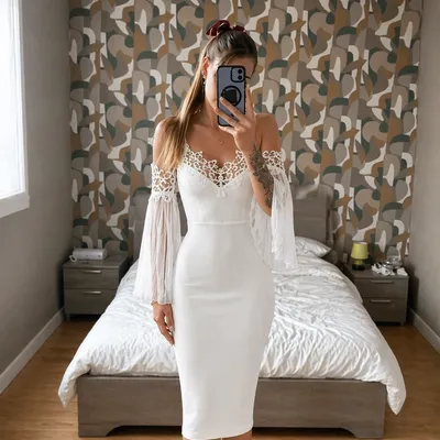 Robe de Soirée Blanche